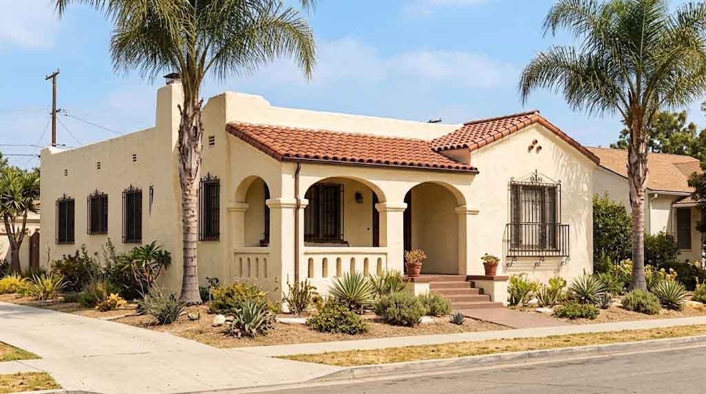 Tipical California home needed home foundation repairs